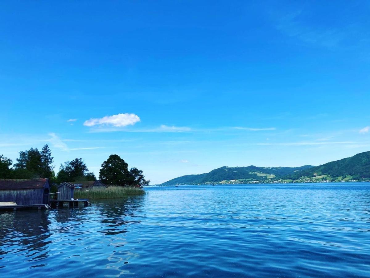 Seepension Neubacher Kg Nussdorf am Attersee Extérieur photo